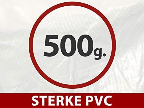 Icon indicating 500g strong PVC material