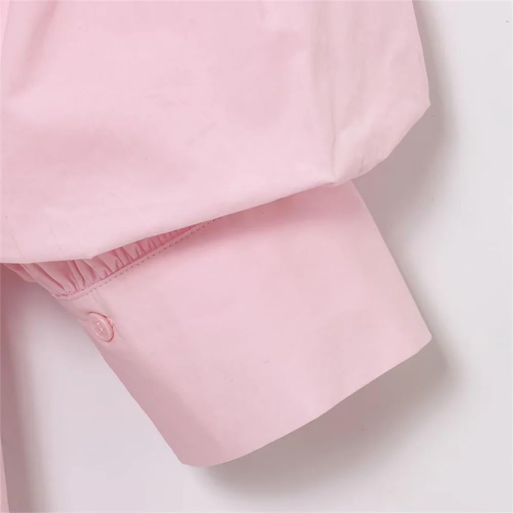 Women's Buttoned Puff Sleeve Shirt