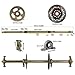 LIYUANJUN Go Kart Rear Axle Kit, 32'' Complete Rear Axle Kit for Go Kart Drift Trike ATV Quads w/Hubs + Brake Disc Sprocket 428 37Teeth Brake Disc Diameter 7.5Inch Spline Teeth 24T