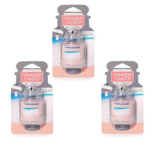 Yankee Candle Pink Sands Car Jar Air Freshener #TOP15