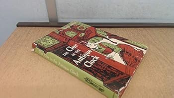 Hardcover The clue in the antique clock Book