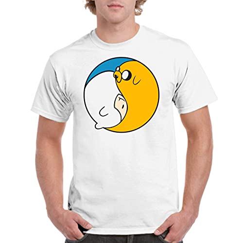 Camiseta de Hombre Hora de Aventuras Jake Finn Breaking Bad 014 S
