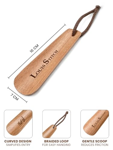 Image of LOUIS STITCH Premium Shoe Care Kit for Men | Essential Tools & Accessories for Keeping Footwear Looking New | Complete Care Set for All Types of Shoes