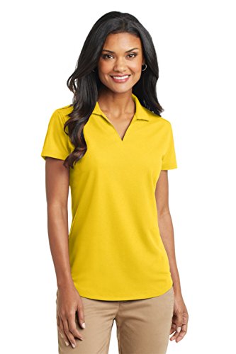 Port Authority Women s Dry Zone Grid Polo XL Yellow