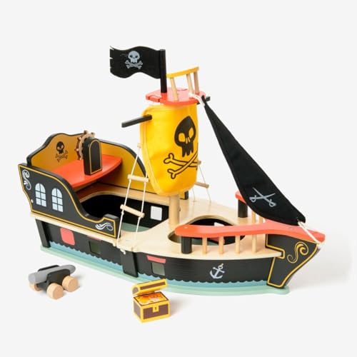 oxybul | Bateau Pirate en Bois 3-8 Ans