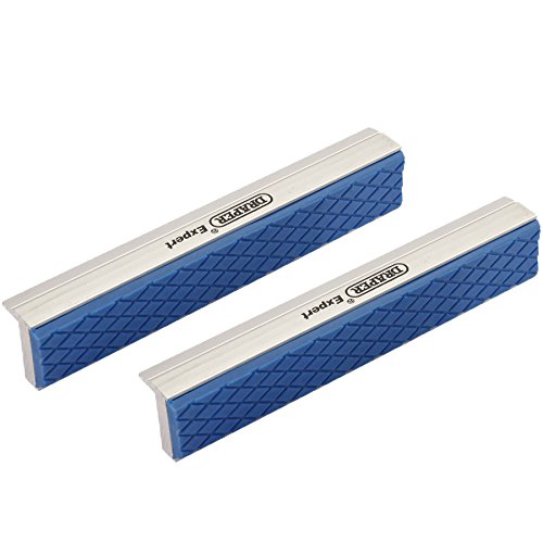 White Hinge Engineers Soft Vice Jaws 150mm/6 - Anti-Marking Magnetic Clamps with Rubber Grips