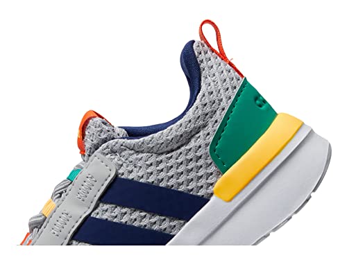 Adidas Baby Boy's Racer Tr21 (Toddler) Grey/Dark Blue/Court Green 9 Toddler M #TOP5