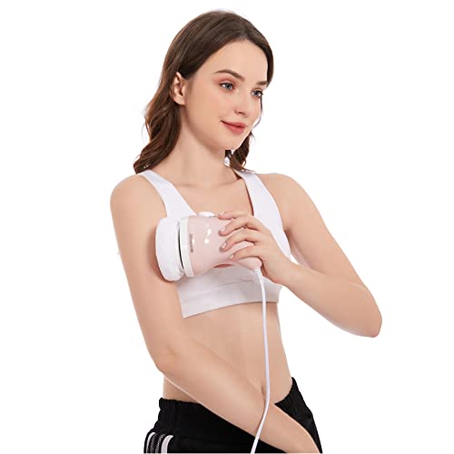 Gerbaini Cellulite Massager, Body Sculpting Machine For Belly, Butt, Legs, Arms With 6 Washable Pads - Pink #TOP1