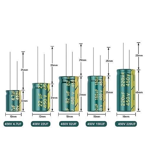 Condensateur 450V électrolytique haute fréquence 150uF radial - 4