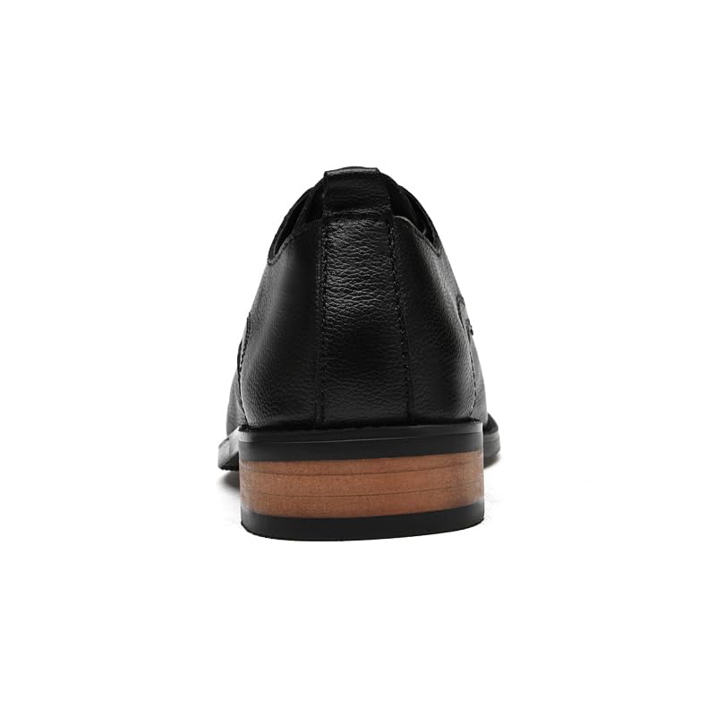 Men's Dress Shoes Oxfords Wingtip Business Comfortable Classic Lace Up Shoes3