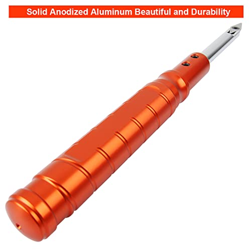 O'SKOOL Carbide Wood Turning Tools Set for Lathe Includes Diamond, Round, and Square Shape Replaceable Carbide Tipped Turning Lathe Chisels Wood Turning Projects for Turn Pens or Ornaments 4 O'SKOOL Carbide Wood Turning Tools Set for Lathe Includes Diamond, Round, and Square Shape Replaceable Carbide Tipped Turning Lathe Chisels Wood Turning Projects for Turn Pens or Ornaments - Image 4