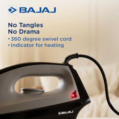 Image of BAJAJ Dry Iron (HERCULO 1100W Dry Iron, 1100W)
