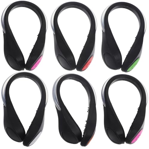 Lumières pour chaussures de course nocturnes lot de 6 clips LED étanches