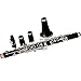 Beginner Starter Clarinet Bakelite Nickel-plated Bb 17keys Clarinette Musical Instrument Clarinet for Beginner