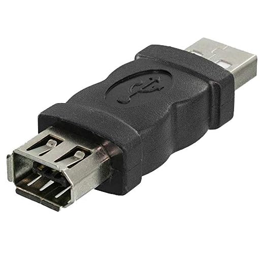 ANiceSeller Firewire IEEE 1394 6 Pin Female to USB Male Adaptor Convertor