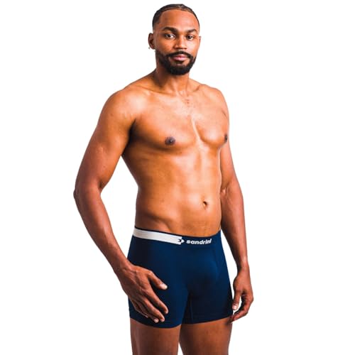Kit 10 Cueca Boxer Sandrini Night Sem Costura Poliamida