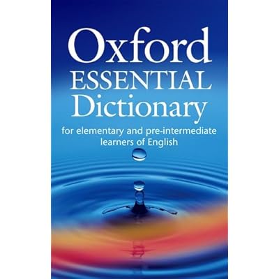 Oxford Essential Dictionary Paperback