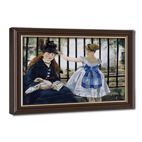 The Railway Edouard Manet tableau mural pour un bureau élégant et un salon inspirant