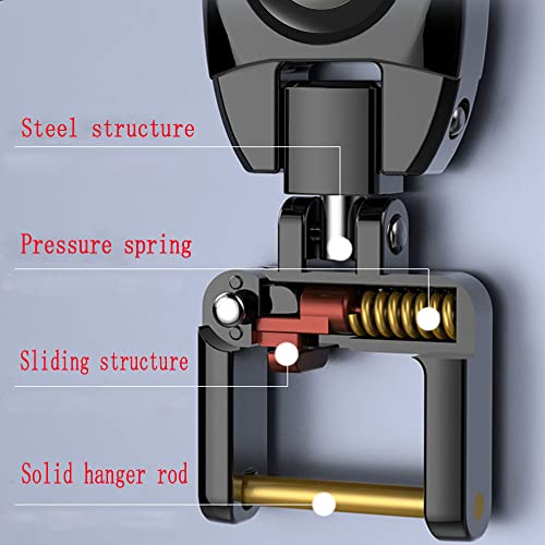 Metal Car Key Chain Key Ring For Car Key Fob,Car Keyring Keychain Replacement With Logo Work With Volvo Xc40 Xc60 Xc90 V90 V60 S90 S60 2016-2020 2021 2022,Car Key Fob Accessory For Men Women,Black #TOP2