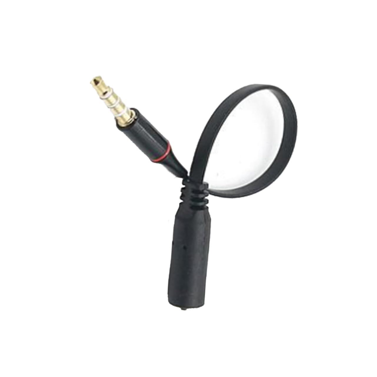 Vaguelly Durable Extension Cable for Headphones Stereo Male to Female Adapter Compatible with Android iOS Devices Low Transmission Loss for Sound Black