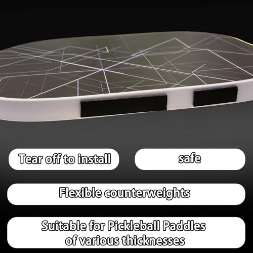Pickleball Tungsten Tape for Pickleball Paddles,Weighted Tungsten Tape for Pickleball Paddles,Good Adhesive Non-Toxic Alternative of Lead Tape for Pickleball Paddles 30g - Image 7