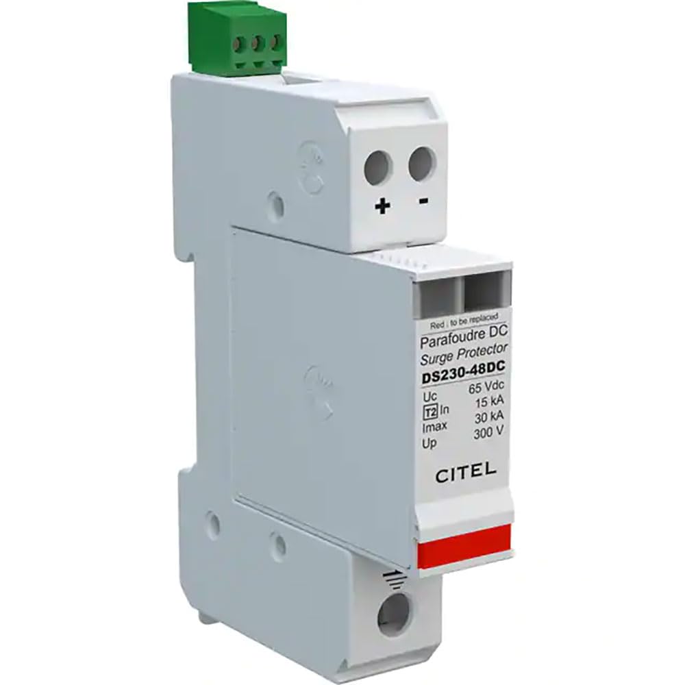 Citel48 VDC DIN Rail Network Surge Protection Device 30kA Surge