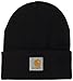 Produktbild Carhartt Unisex Short Watch Hat Fedora, Schwarz (Black), One Size