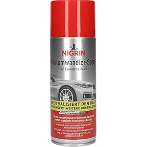 NIGRIN Rostprimer- Spray, verhindert Korrosion, bietet Langzeitschutz, grau, 400 ml