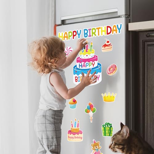 Imanes decorativos de cumpleaños 25 piezas miniatura 6