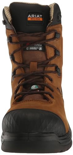 ARIAT Men's MNS Turbo Outlaw 8" CSA H2o Ins Ct BRN Fire and Safety Boot2