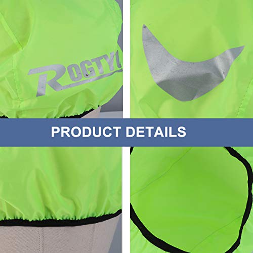 CLISPEED Capa de Capacete de Alta Visibilidade Capa de Capacete Resistente a IntempÃ©ries Com Tira R