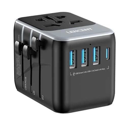 Adaptateur international de voyage pour charger vos appareils