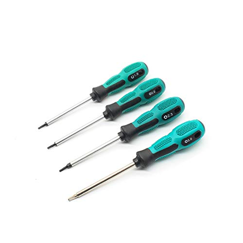 4PCS 16CM Triangle Magnetic Tip Screwdriver Anti-slip Repair Tool(1.8 2.0 2.3 3.0)