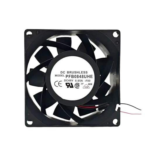 Ventilateur 48V PFB0848UHE anti surchauffe pour armoire électrique 80mm