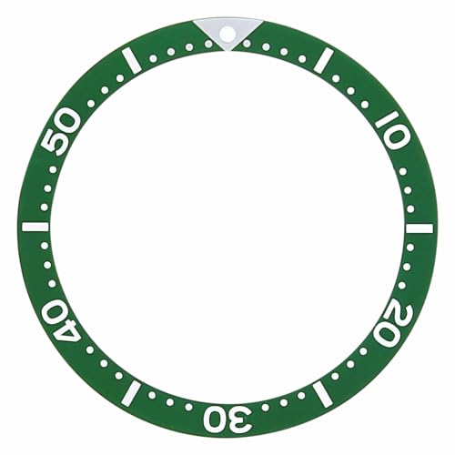 Ewatchparts Bezel Insert Compatible With Seiko 6105 7002 6309 7S26 SKX007K2 ,7548,7549 Green