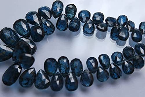 Kyanite bleu sarcelle LKBEADS en perles poires facettées pour créer vos bijoux d'été bohèmes