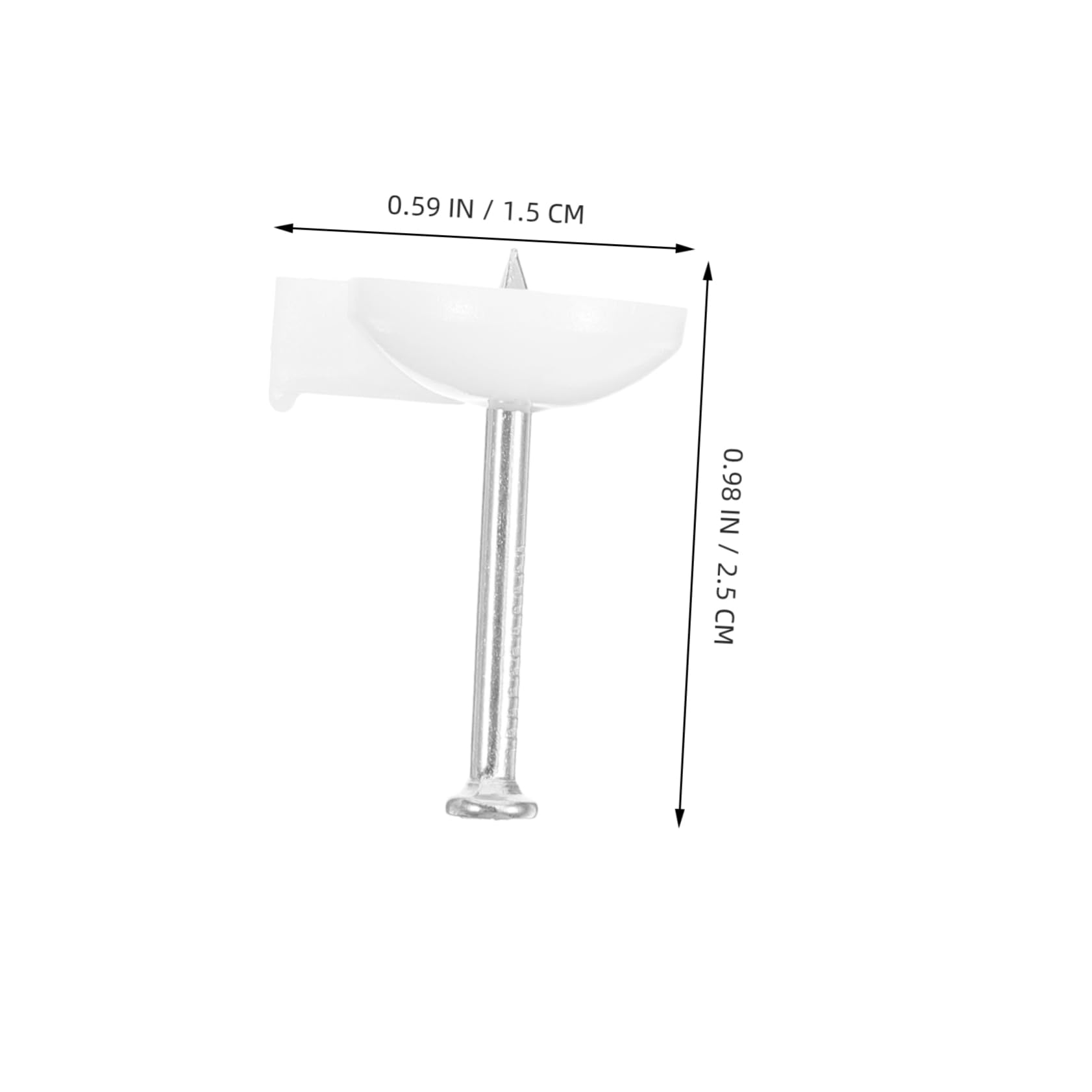 VILLCASE 45pcs Wall Plate Screws Kit Drywall Screw Bit Furniture Feet Nails Wall Anchors for Drywall Cable Staples Picture Hanging Nails Glass Boards