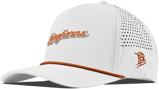 Branded Bills Officially Licensed NCAA x Curved 5-Panel Script College Collection PVC