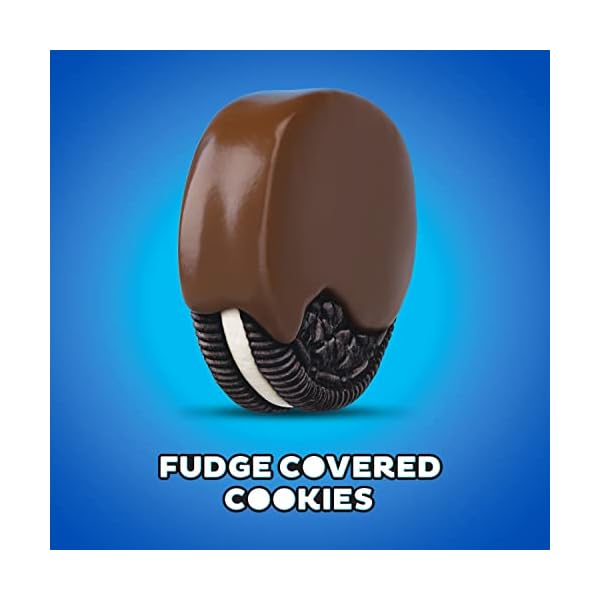 OREO Fudge Covered Chocolate Sandwich Cookies, Easter Cookies Tin, 15.8