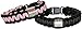 Heavy Hauler Outdoor Gear Duck Band Survival Bracelet, Pink/Black, Size: 7.5in.
