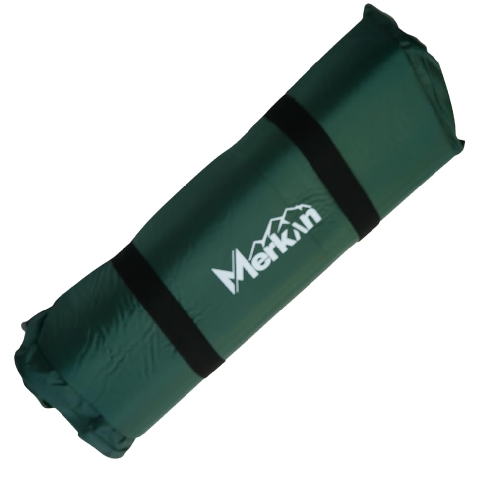 Colchoneta autoinflable, estera de senderismo, colchón de camping de 5 cm de espesor, autoinflable, cómoda colchoneta para dormir para acampar, actividades al aire libre, senderismo, viajes, tienda de