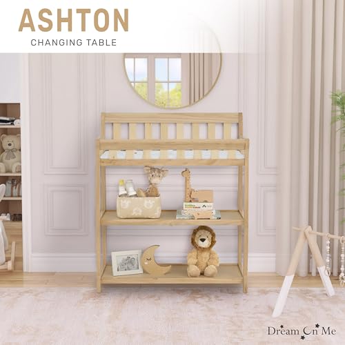 Image of Dream On Me Ashton Changing Table, Natural, 34x20x40 Inch (Pack of 1)