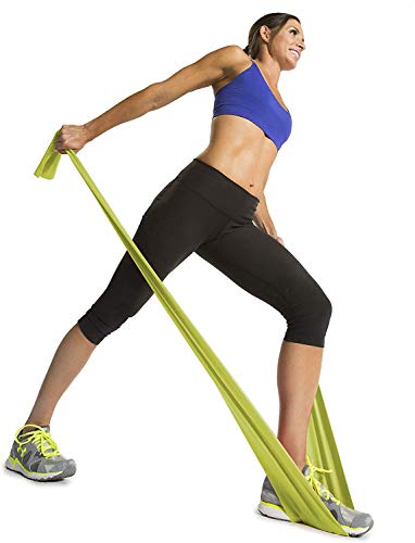 Gofit Flat Resistance Band Kit - Latex Free , Multiple Resistances,Red, Green, Blue,Os,Gofgflffb #TOP4