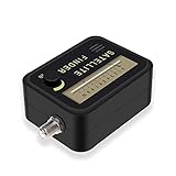 Original Satfinder Satellite Finder Ausrichtungssignalzählerrezeptor for Teller Fernseher LNB DIREC Digital Signal Verstärker SAT,Pro-Serie(Only Device)