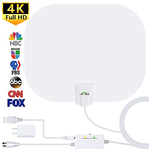 [Updated 2020 ] TV Antenna, Indoor Amplified HD Digital HDTV Antenna 160 Miles