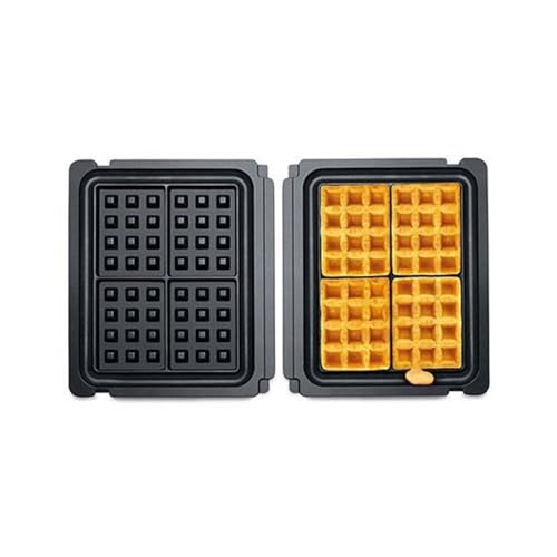 Sage - The No-mess Waffle Plates - Waffelplatten - Schwarz