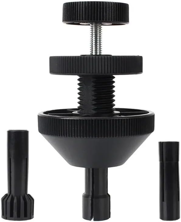 Universal Clutch Pilot Tool Plastic Alignment Corrector for Car Manual Transmission Flywheel Hole Centering Installation(2SET - BLACK)