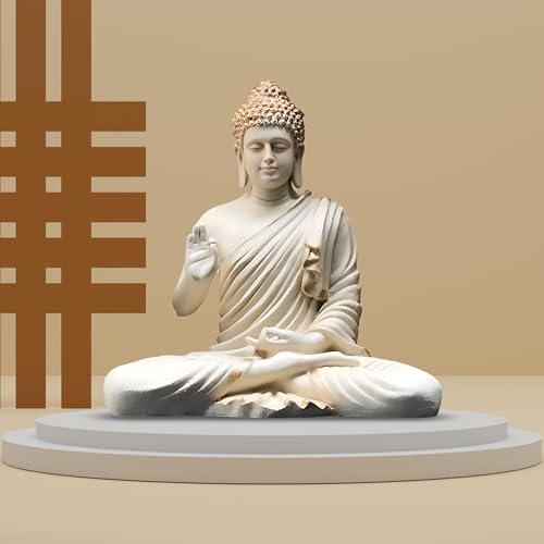 Meditating Sitting Buddha Buddh Statue Showpiece Idol Home Decor ...