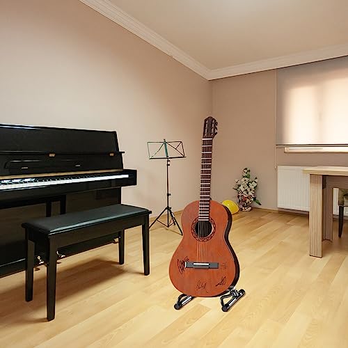 Ceisazira Support Guitare, Stand Guitare Cadre en A en Aluminium Universel Portable, Porte Guitare avec Caoutchouc Antidérapant pour Guitare Acoustique, Guitare électrique, Basse, Ukulélé - Les Beatles, Paul McCartney, John Lennon, RIngo Starr, George Harrison Ceisazira Support Guitare, Stand Guitare Cadre en A en Aluminium Universel Portable, Porte Guitare avec Caoutchouc Antidérapant pour Guitare Acoustique, Guitare électrique, Basse, Ukulélé – Image 6