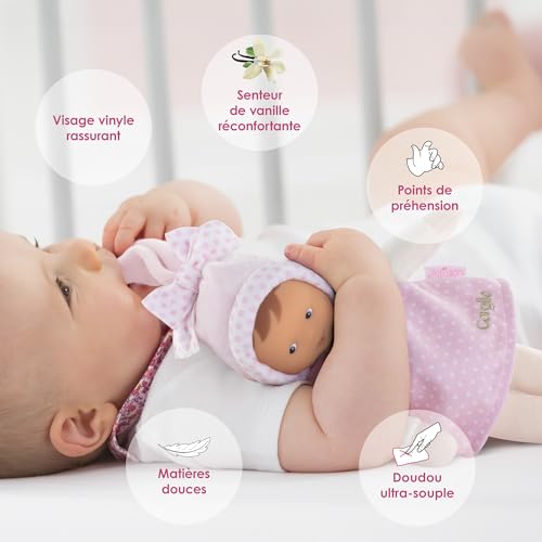 Muñeca bebé blanda Miss Starry Dreams coronilla vanilla miniatura 6